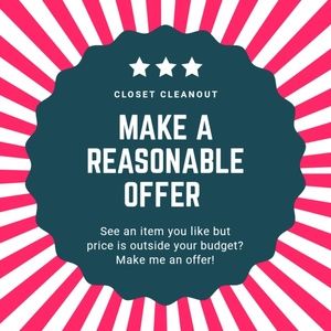 Outside your budget? Make me an offer!